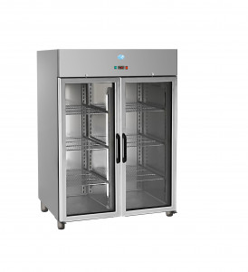 ARMOIRE REFRIGEREE 1400 L  GN2/1 VITREE