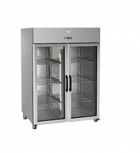 ARMOIRE GRILLES 530X550 INOX 1200 L VITREE
