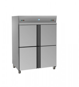 ARMOIRE REFRIGEREE 1400 L  GN2/1 4 PORTES